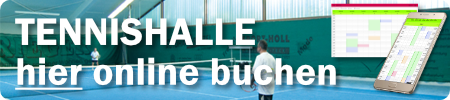 Tennishalle online buchen